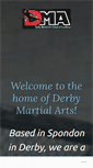 Mobile Screenshot of derbymartialarts.co.uk